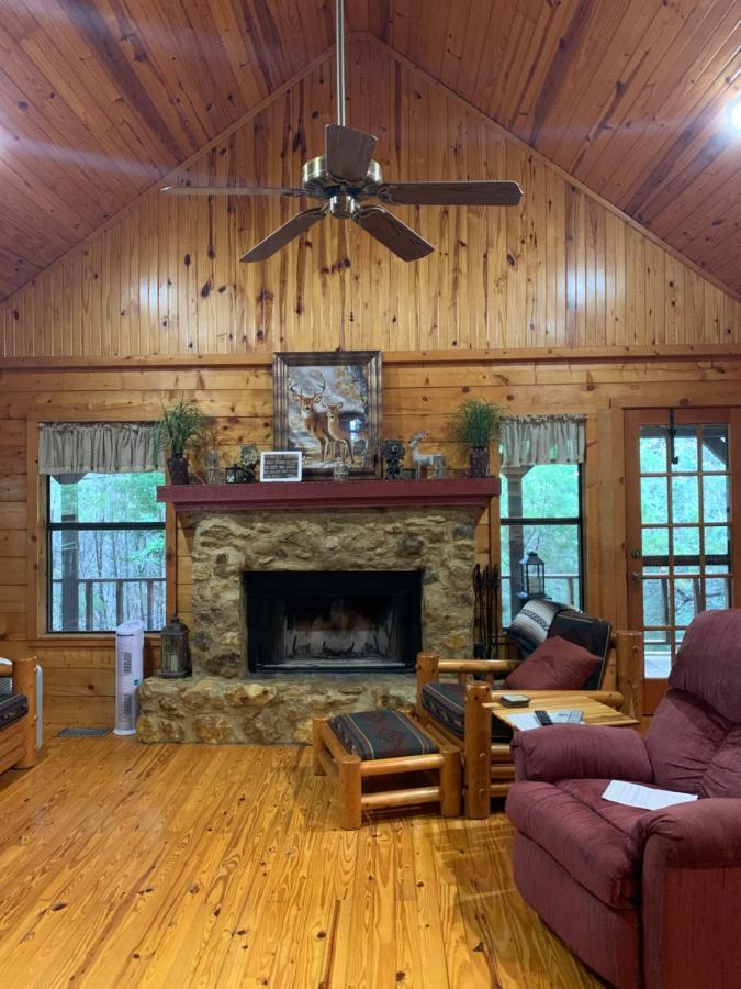 Lake Whitney Log Cabin Lakewood Harbor Buitenkant foto