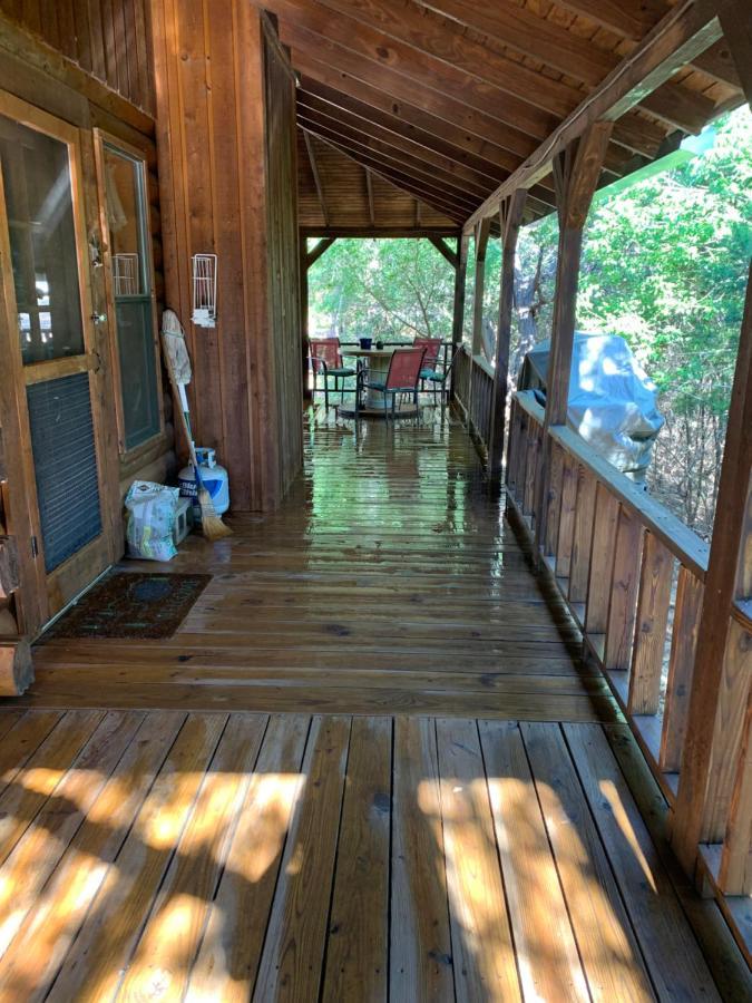 Lake Whitney Log Cabin Lakewood Harbor Buitenkant foto