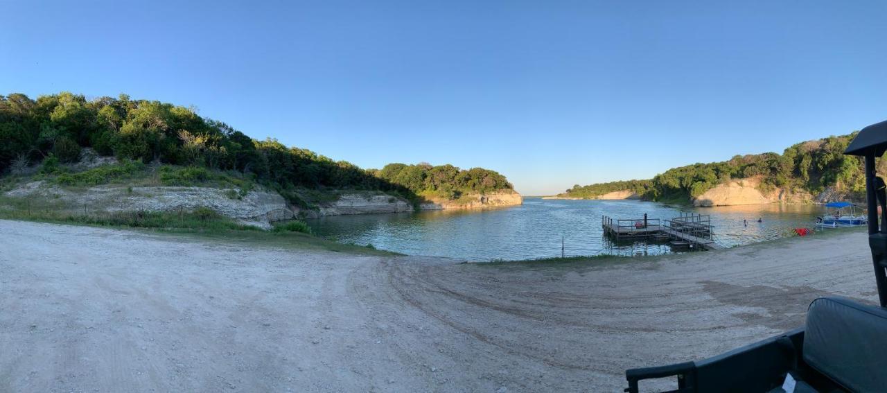 Lake Whitney Log Cabin Lakewood Harbor Buitenkant foto