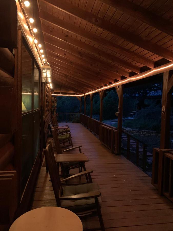 Lake Whitney Log Cabin Lakewood Harbor Buitenkant foto