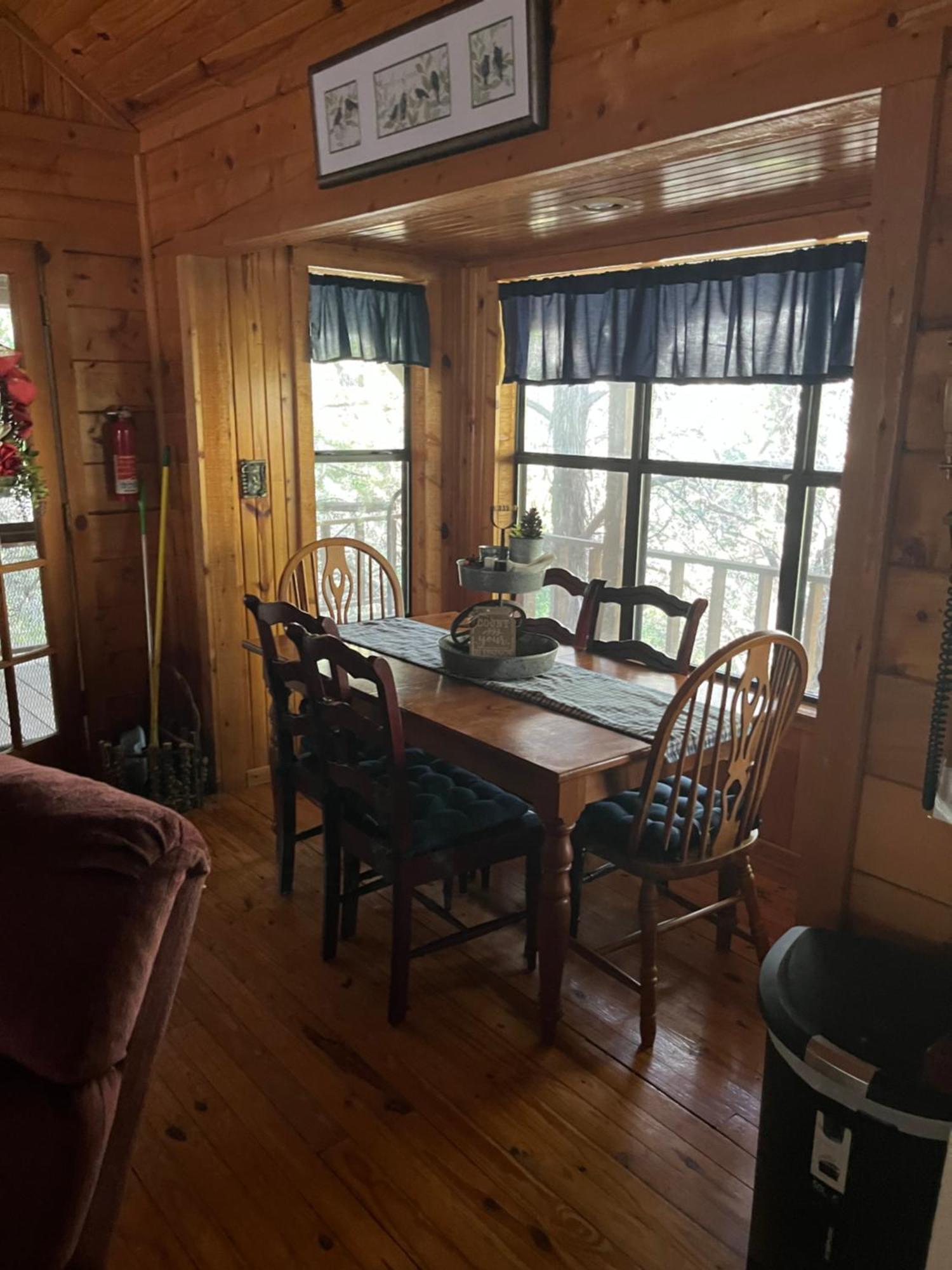 Lake Whitney Log Cabin Lakewood Harbor Buitenkant foto